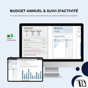 Tableau de Bord Budget & Activité - Micro-Entrepreneur